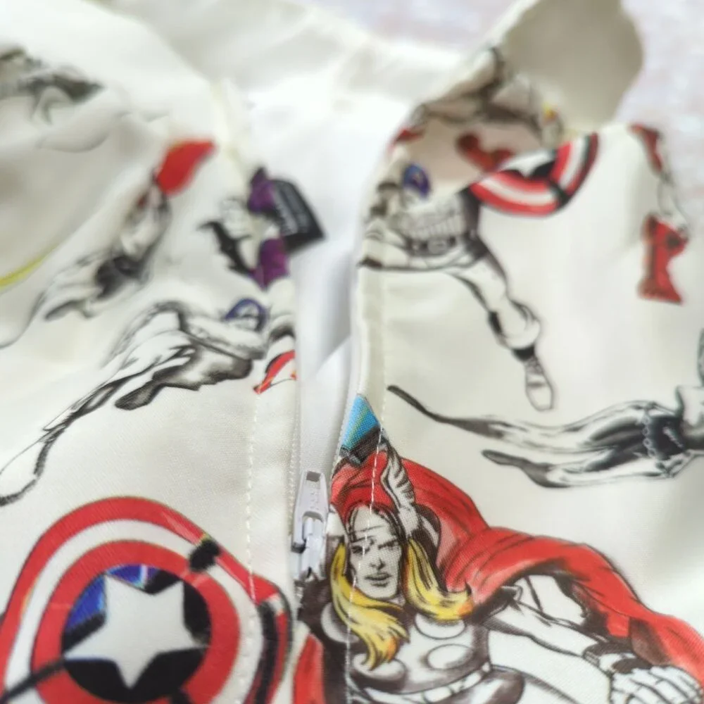 Marvel By Her Universe Womens XS Skater Skirt With Avengers Print